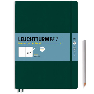 LEUCHTTURM1917 Sketchbook Master A4+ Forest Green