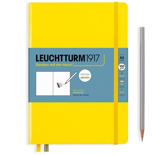 LEUCHTTURM1917 Sketchbook Medium A5 Lemon
