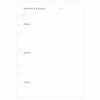 Filofax A5 Projects & Goals Tracker