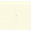 filofax Personal papier gelijnd cotton cream