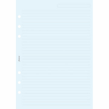 Filofax A5 gelijnd blauw