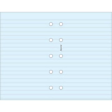 Afbeeldingen van Filofax Mini gelijnd blauw