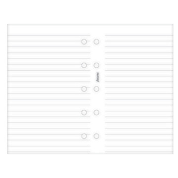 Afbeeldingen van Filofax Mini gelijnd wit