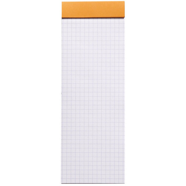 Afbeelding van Rhodia notitieblok No. 8 - 7.4x21cm ruit 5mm wit papier