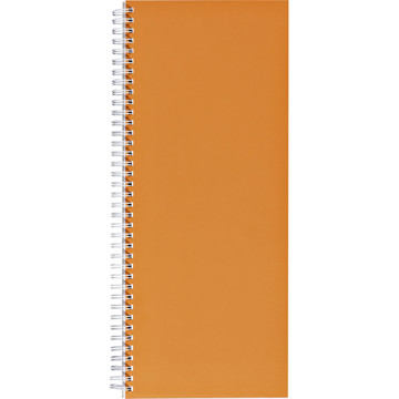 winkelboek smalfolio 130x330mm spiraal   160blz.