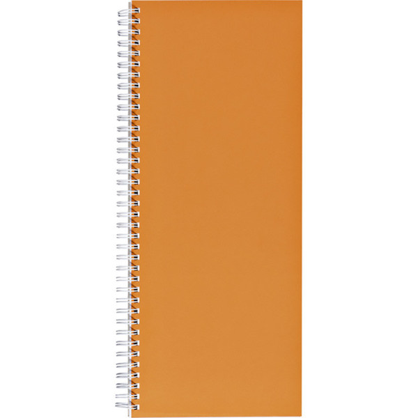 winkelboek smalfolio 130x330mm spiraal   160blz.