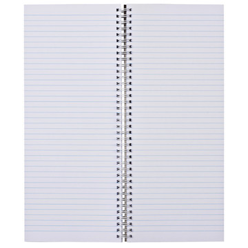 winkelboek smalfolio 130x330mm spiraal   160blz.