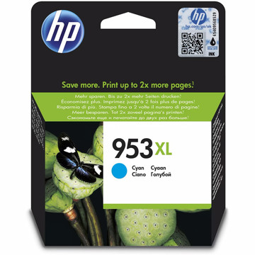 inktcartridge HP 953XL F6U16AE cyaan