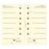 filofax Personal calendarium 7 dagen op 1 pagina    5-talig cotton cream