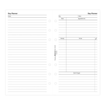 filofax Personal planner per dag