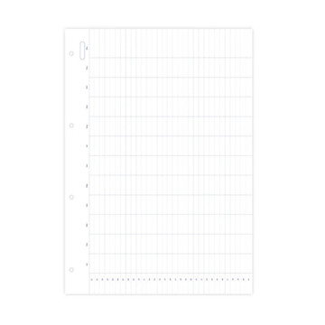 Filofax A4 jaarplanner ongedateerd wit