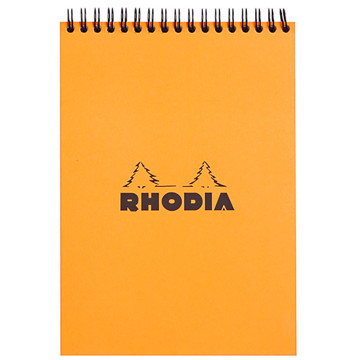 Rhodia notitieblok No.16 A5 gelijnd wit papier spiraal