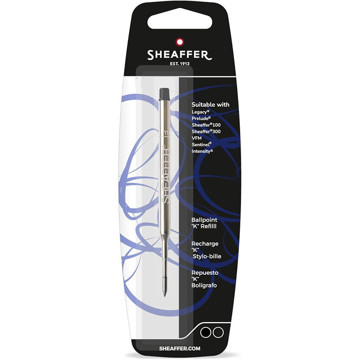 Sheaffer balpenvulling Black medium