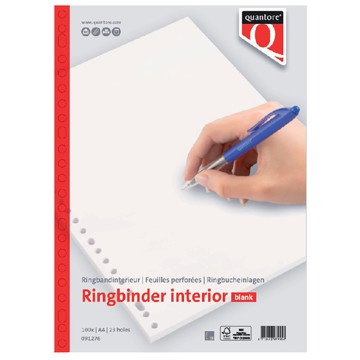interieur 23-gaats Quantore blanco      100vel 70gr