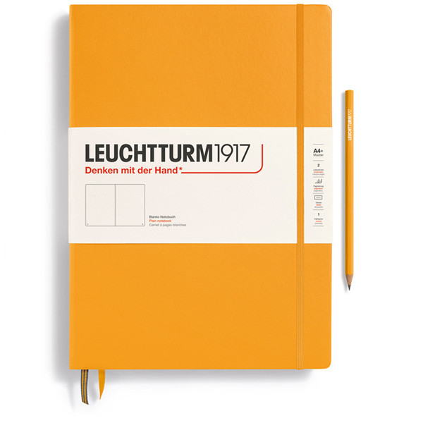 LEUCHTTURM1917 Master Classic A4+ notitieboek Rising Sun blanco