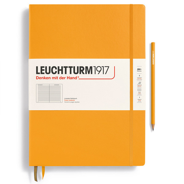 LEUCHTTURM1917 Master Classic A4+ notitieboek Rising Sun gelijnd