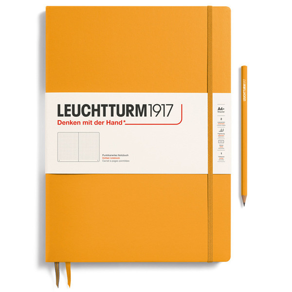 LEUCHTTURM1917 Master Slim A4+ notitieboek Rising Sun dotted