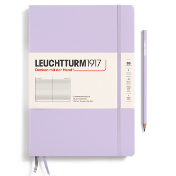 LEUCHTTURM1917 Composition B5 notitieboek Lilac gelijnd
