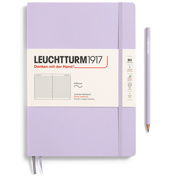 LEUCHTTURM1917 Composition B5 Softcover notitieboek Lilac gelijnd