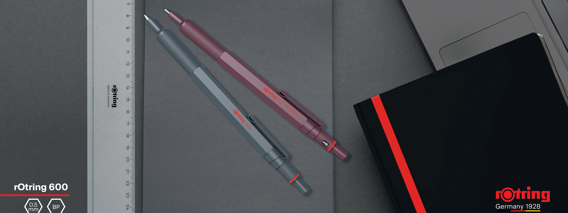 Rotring 600 nieuwe kleuren