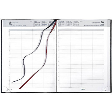 agenda Brepols Bremax1 Santex 210x290mm 1/1 4 kolommen - bordeaux