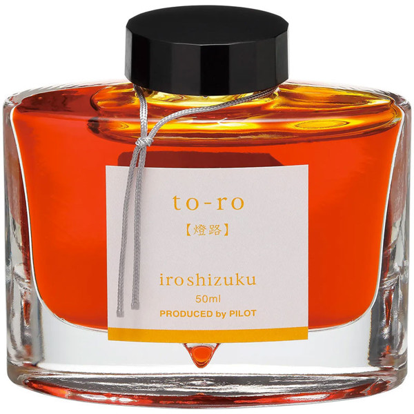 Pilot inktpot Iroshizuku 50ml Orange - To-Ro 