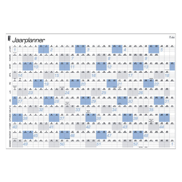 jaarplanner Quantore  - 84x57cm 