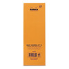 Rhodia notitieblok No. 8 - 7.4x21cm gelijnd  wit papier