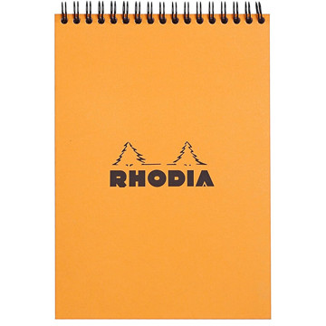 Rhodia notitieblok No.16 A5  gelijnd  wit papier spiraal