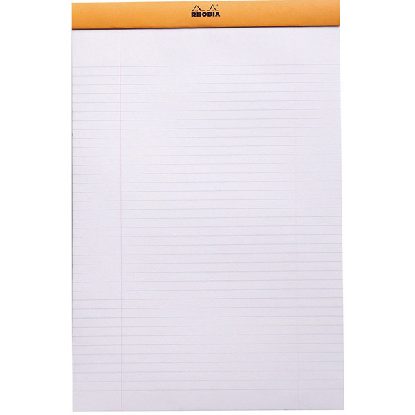 Rhodia notitieblok No.19 A4+ gelijnd  wit papier
