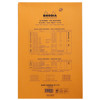 Rhodia notitieblok No.20 A4+ gelijnd  wit papier 4-gaats