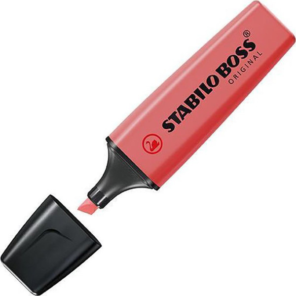 markeerstift STABILO Boss Original 70/40 rood