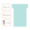 planbord Nobo  t-kaart Val-rex 48mm / size 2 blauw