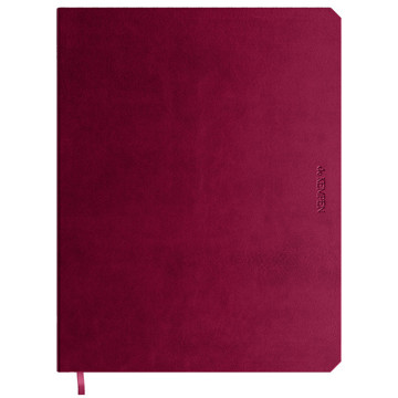 de Kempen notitieboek 170x220mm Amarone     - blanco