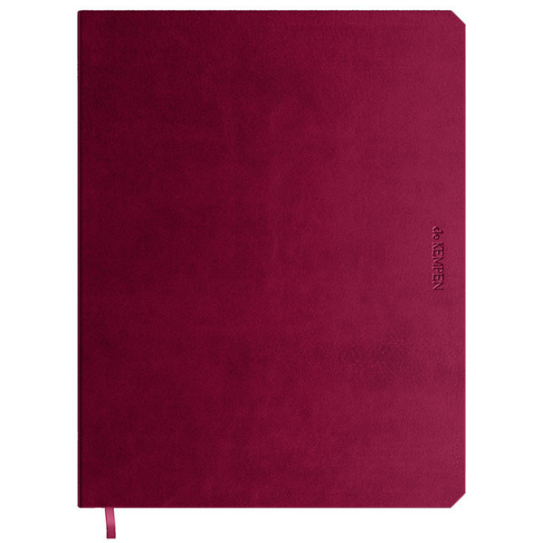 de Kempen notitieboek 170x220mm Amarone     - blanco