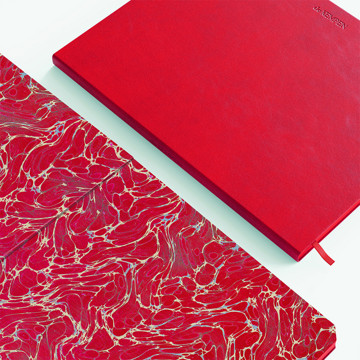 de Kempen notitieboek 170x220mm Poppy       - blanco