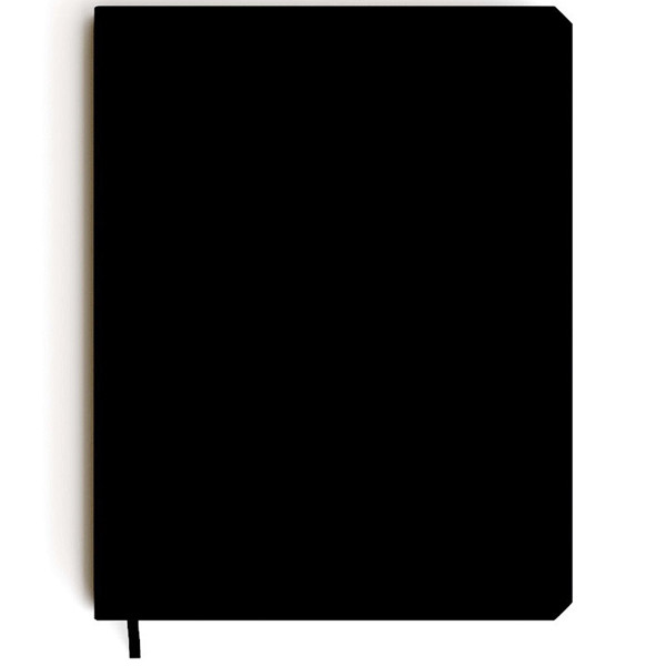 de Kempen notitieboek 170x220mm Ashblack    - gelijnd
