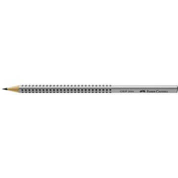 Faber-Castell Grip 2001 Silver potlood HB