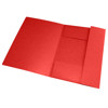 elastomap Oxford Top File+ A4 - 3 kleppen - rood