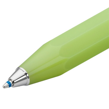 Afbeeldingen van Kaweco Frosted Sport Fine Lime balpen
