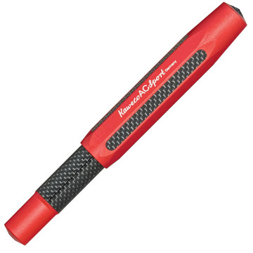 Afbeeldingen van Kaweco AC Sport Carbon Red Matte vulpen