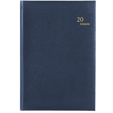 agenda Brepols Saturnus Luxe Lima 1/1 - blauw
