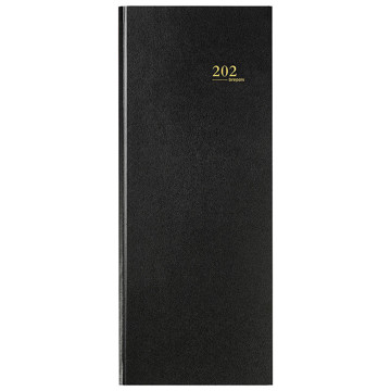 agenda Brepols  Saturnus Lima 1/2 - zwart