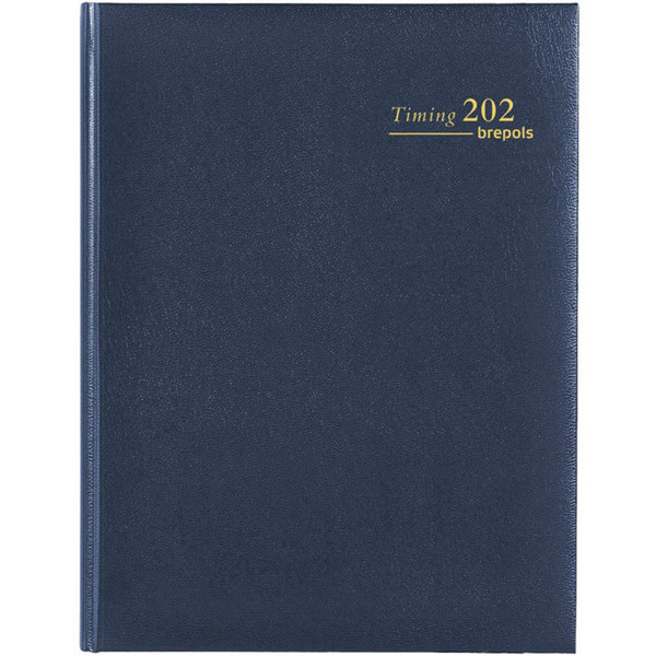 agenda Brepols Timing Lima 7/2 blauw
