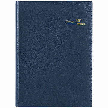 agenda Brepols Omega Lima  7/2 - blauw