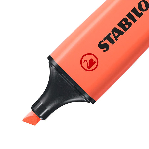 markeerstift STABILO Boss Original 70/140 Pastel Zacht Koraalrood