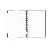 Filofax Notebook A4 Icon Folio Black gelijnd