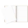 Filofax Notebook A4 Icon Folio Kraft gelijnd