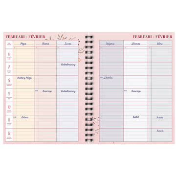 Brepols agenda 2026 Gezinsplanner 168x220mm