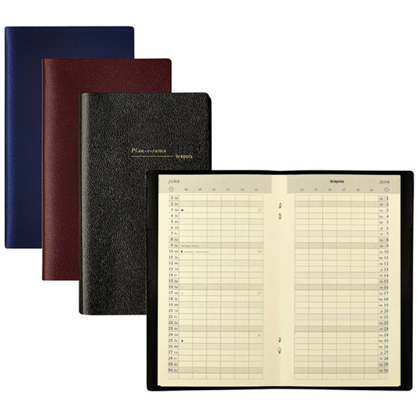 agenda Brepols Plan-O-Rama Genova 1maand/2pagina's